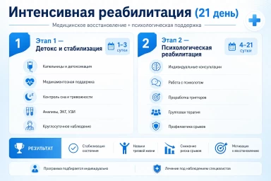 Реабилитация за 21 день в Ивантеевке